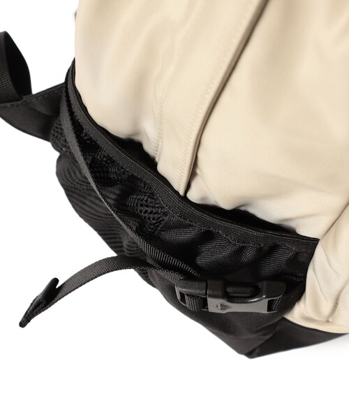DANTON(ダントン)の「【WEB限定】DANTON / POLYESTER TWILL BACKPACK〈MONT FARON 27〉(バックパック/リュック・レディース・ブラック/ベージュ・ONE SIZE)」の8枚目の写真