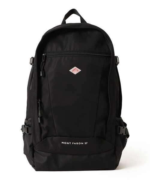 DANTON(ダントン)の「【WEB限定】DANTON / POLYESTER TWILL BACKPACK〈MONT FARON 27〉(バックパック/リュック・レディース・ブラック/ベージュ・ONE SIZE)」の5枚目の写真
