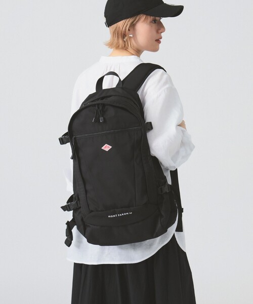 DANTON(ダントン)の「【WEB限定】DANTON / POLYESTER TWILL BACKPACK〈MONT FARON 27〉(バックパック/リュック・レディース・ブラック/ベージュ/グレー・ONE SIZE)」の22枚目の写真