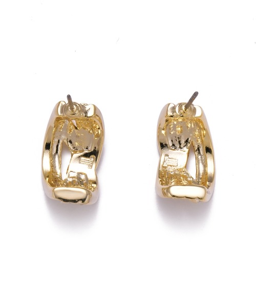 LANVIN en Bleu(ランバンオンブルー)の「メタリック ピアス(ピアス(両耳用)・レディース・ゴールド・ONE SIZE)」の3枚目の写真