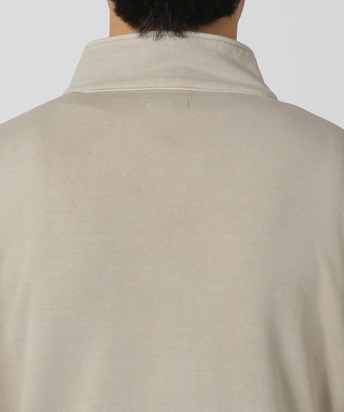 LAKOLE（ラコレ）の「ウォッシュドハーフZIP / 287577（スウェット・メンズ・チャコール/アイボリー/ネイビー・MEDIUM/LARGE）」の12枚目の写真