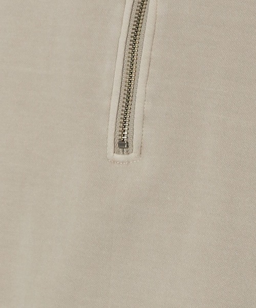 LAKOLE（ラコレ）の「ウォッシュドハーフZIP / 287577（スウェット・メンズ・チャコール/アイボリー/ネイビー・MEDIUM/LARGE）」の10枚目の写真