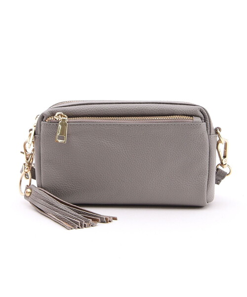 ボビー レザー ショルダーバッグ グレー 楽天市場】バッグ ボビーの通販