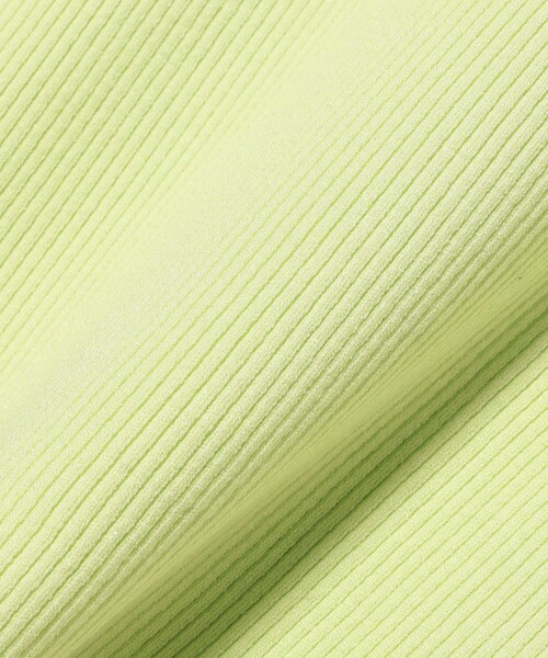 Ray BEAMS(レイビームス)の「RBS / リブ ハリヌキ ライン クルーネック トップス(ニット/セーター・レディース・ミント・ONE SIZE)」の9枚目の写真