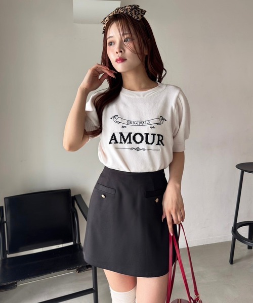 one after another NICE CLAUP(ワンアフターアナザーナイスクラップ)の「アソートジャガードニットプルオーバー(ニット/セーター・レディース・アイボリー/杢グレー/ネイビー/ホワイト・FREE)」の18枚目の写真