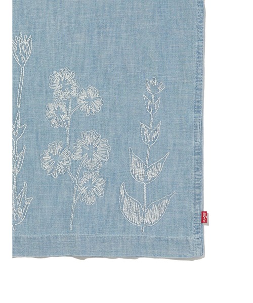 Levi's(リーバイス)の「Levi's/リーバイス ボックスシルエット クロップド Tシャツ(シャツ/ブラウス・メンズ・ブルー・XL/L/M/S)」の11枚目の写真