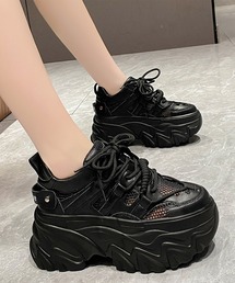厚底 シューパーツ ボリューム アグリー ダッド スニーカー