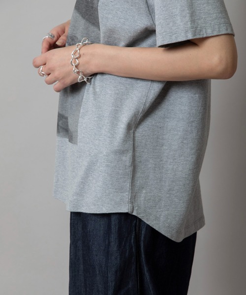 Munich(ミューニック)の「フォトプリントTシャツ(Tシャツ/カットソー・レディース・ホワイト/グレー/ベージュ・FREE)」の19枚目の写真