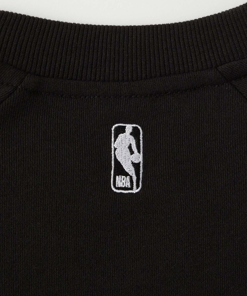 NBA/エヌビーエー 別注 セットアップ ワッペン刺繍 サイドライン