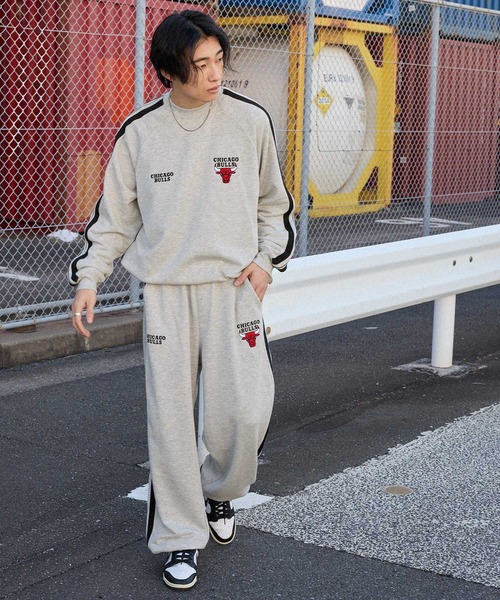 セール】NBA/エヌビーエー 別注 セットアップ ワッペン刺繍