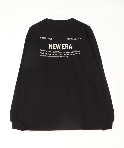 NEW ERA（ニューエラ）の「ニューエラ  LS CT TEE MIL SPEC LOGO BLK（Tシャツ/カットソー・メンズ・ブラック・M/L/LL）」の2枚目の写真