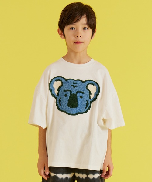 C*a様 マダラニンゲン刺繍カットソー セール】【PAIRMANON STREET】サガラ刺繍 アニマル モチーフ 半袖 T