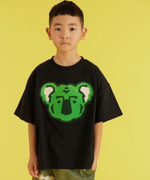 セール】【PAIRMANON STREET】サガラ刺繍 アニマル モチーフ 半袖 T