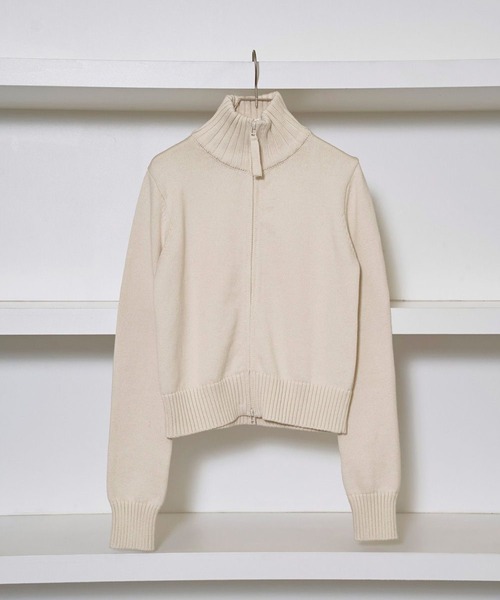 TODAYFUL/トゥデイフル】Compact Zip Knit/コンパクトジップニット