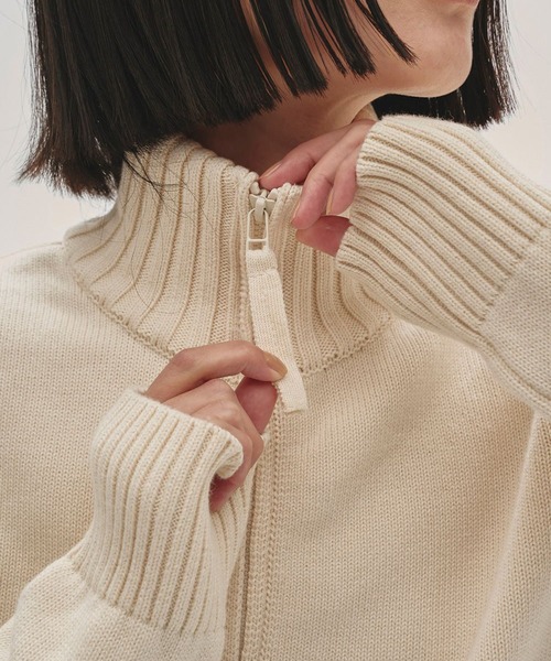 ジャケット・アウター todayful Compact Zip Knit TODAYFUL(トゥデイフル) Compact Zip Knit | サウスオレンジ｜メンズ