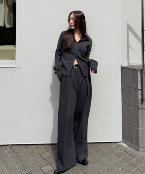 TODAYFUL/トゥデイフル】Compact Zip Knit/コンパクトジップニット