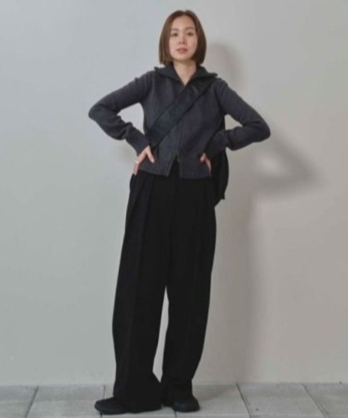 TODAYFUL/トゥデイフル】Compact Zip Knit/コンパクトジップニット