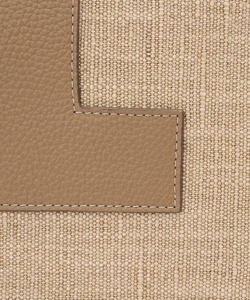 IACUCCI（イアクッチ）の「ソルベット  M LINO/CERVO（トートバッグ・レディース・サンドベージュ/ネイビー・FREE）」の11枚目の写真