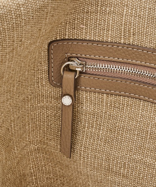 IACUCCI（イアクッチ）の「ソルベット  M LINO/CERVO（トートバッグ・レディース・サンドベージュ/ネイビー・FREE）」の14枚目の写真