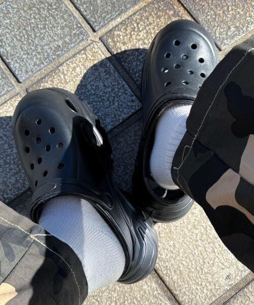 WEGO（ウィゴー）の「●WEGO/【25年春夏新作】厚底ラバーサンダル（サンダル・レディース・ホワイト系その他/ブラック系その他/ピンク/シルバー/ホワイト/ブラック/サックスブルー・SMALL/MEDIUM/LARGE）」の18枚目の写真