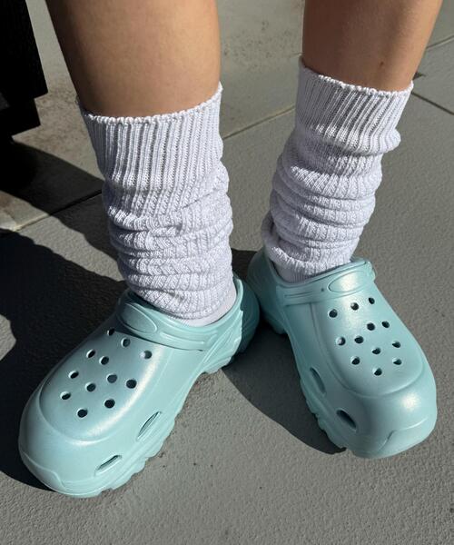 WEGO（ウィゴー）の「●WEGO/【25年春夏新作】厚底ラバーサンダル（サンダル・レディース・ホワイト系その他/ブラック系その他/ピンク/シルバー/ホワイト/ブラック/サックスブルー・SMALL/MEDIUM/LARGE）」の20枚目の写真