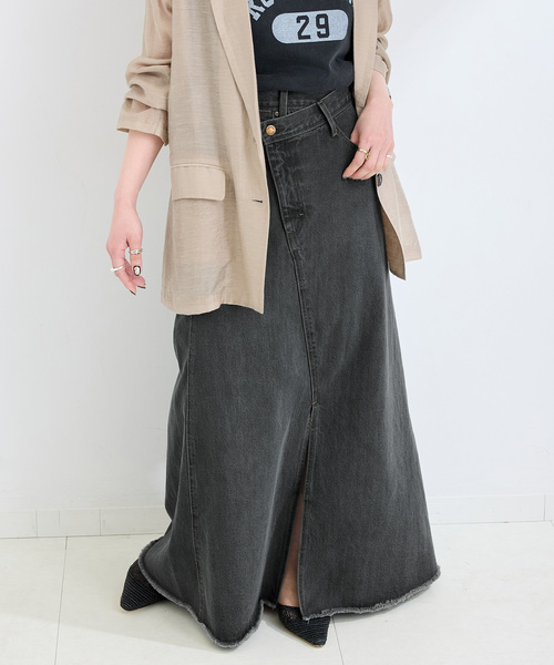 DU JOUR/デュ ジュール RODEO JEAN SKIRT（デニムスカート