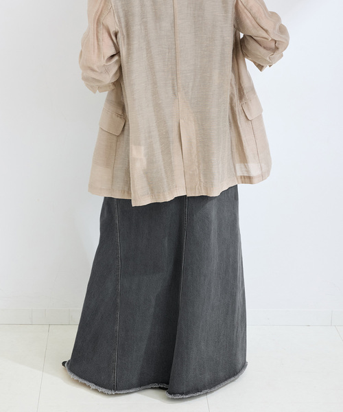 DU JOUR/デュ ジュール RODEO JEAN SKIRT 38 DU JOUR/デュ ジュール RODEO JEAN SKIRT（デニムスカート