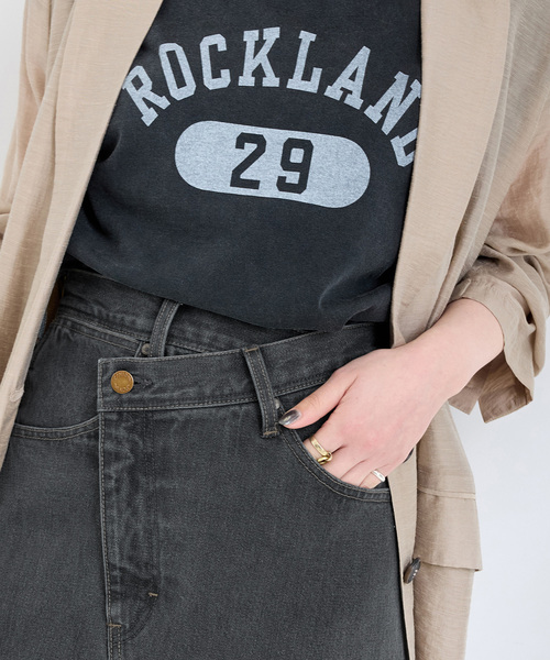B.C STOCK（ベーセーストック）の「DU JOUR/デュ ジュール RODEO JEAN SKIRT（デニムスカート・レディース・ブルー系その他/ブラック・38/36）」の12枚目の写真