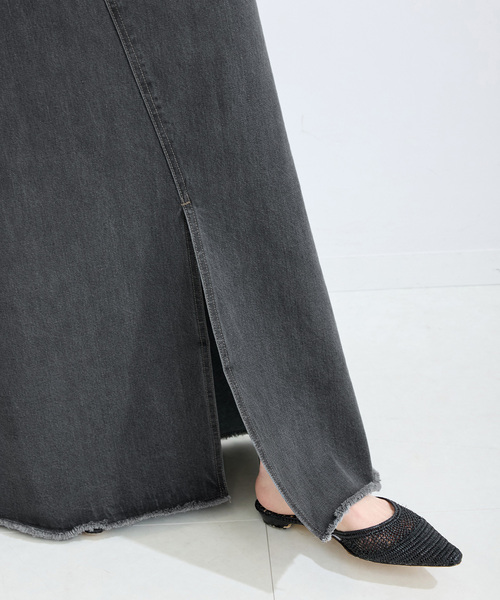 B.C STOCK（ベーセーストック）の「DU JOUR/デュ ジュール RODEO JEAN SKIRT（デニムスカート・レディース・ブルー系その他/ブラック・38/36）」の13枚目の写真