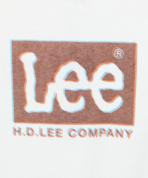 Lee（リー）の「Lee/リー【110-150cm】キッズ 【親子コーデ】バックプリント 長袖Tシャツ/オーバーラッププリント（Tシャツ/カットソー・キッズ・ホワイト/ブラック/ホワイト系その他・110/120/130/140/150）」の17枚目の写真