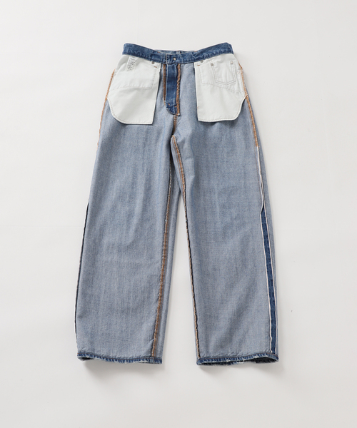 DENIM DELIGHT/デニムデライト セルウィッチデニムワイド