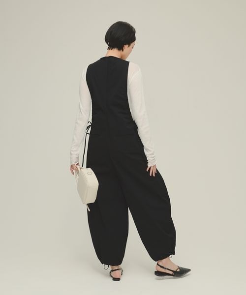 eL（エル）の「【eL】Side Open Salopette/329522（サロペット