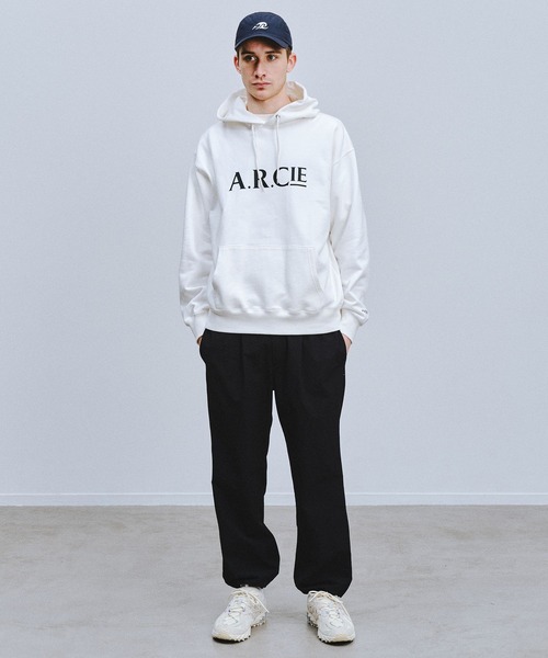 AMERICAN RAG CIE（アメリカンラグシー）の「【AMERICAN RAG CIE】裏毛フーディー（ユニセックス）（パーカー・レディース・ライトグレー/ホワイト・LARGE/MEDIUM）」の16枚目の写真