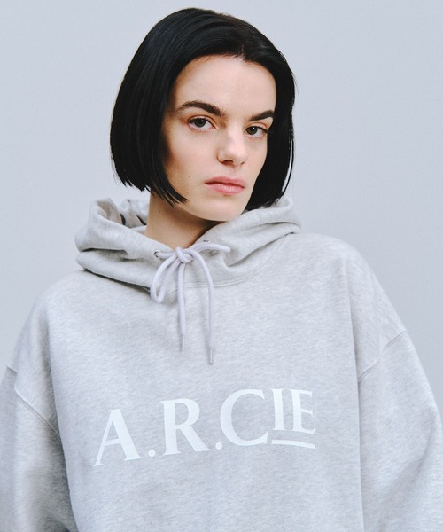 AMERICAN RAG CIE（アメリカンラグシー）の「【AMERICAN RAG CIE】裏毛フーディー（ユニセックス）（パーカー・レディース・ライトグレー/ホワイト・LARGE/MEDIUM）」の17枚目の写真