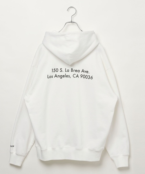 AMERICAN RAG CIE（アメリカンラグシー）の「【AMERICAN RAG CIE】裏毛フーディー（ユニセックス）（パーカー・レディース・ライトグレー/ホワイト・LARGE/MEDIUM）」の7枚目の写真