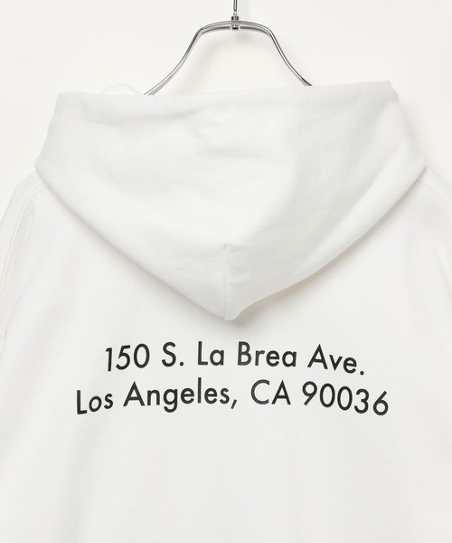 AMERICAN RAG CIE（アメリカンラグシー）の「【AMERICAN RAG CIE】裏毛フーディー（ユニセックス）（パーカー・レディース・ライトグレー/ホワイト・LARGE/MEDIUM）」の8枚目の写真