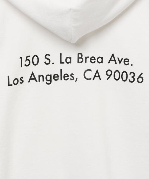 AMERICAN RAG CIE（アメリカンラグシー）の「【AMERICAN RAG CIE】裏毛フーディー（ユニセックス）（パーカー・レディース・ライトグレー/ホワイト・LARGE/MEDIUM）」の9枚目の写真