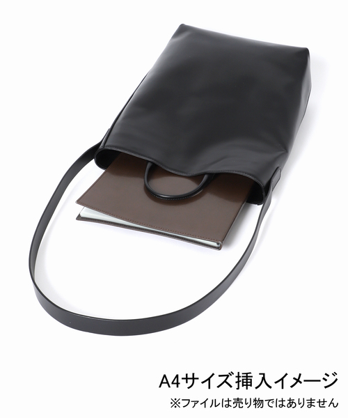 plage（プラージュ）の「MAISON CANAU / メゾン カナウ 別注 ONE SHOLDER バッグ（ショルダーバッグ・レディース・ブラック・FREE）」の22枚目の写真