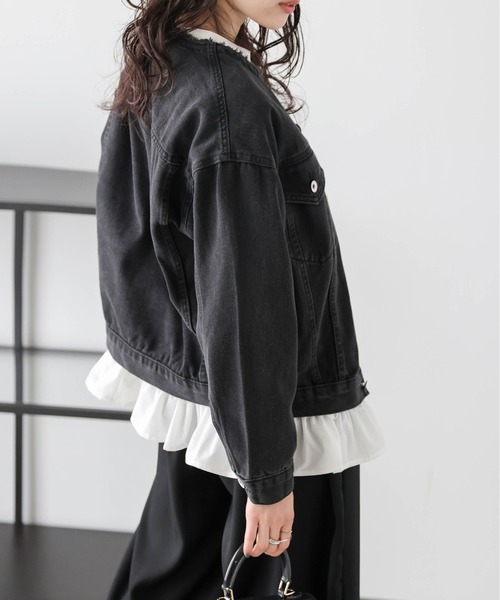 デニムジャケット 新品タグ付き 80s Levi's 71605-0217 デニムボアジャケット ロング丈 USA製