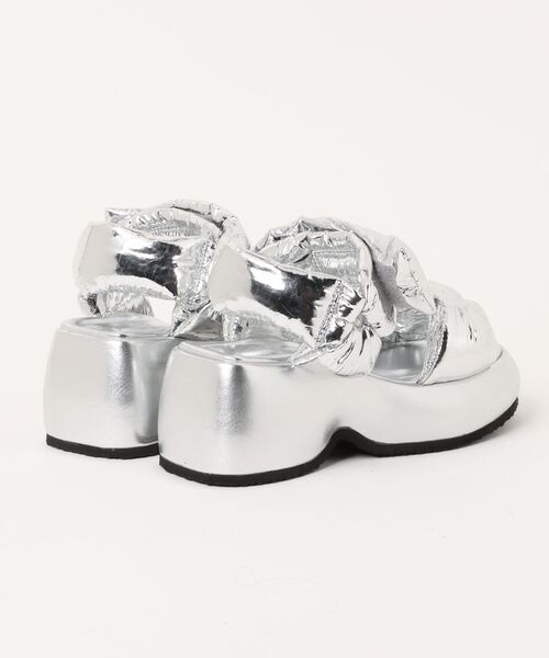 ALM.（アルム）の「【ALM.】SUPUMANTE WEDGE SANDALS（サンダル・レディース・ブラック/レッド/シルバー・36/38/37）」の5枚目の写真