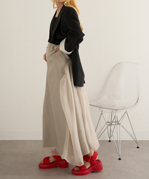 ALM.（アルム）の「【ALM.】SUPUMANTE WEDGE SANDALS（サンダル・レディース・ブラック/レッド/シルバー・36/38/37）」の21枚目の写真
