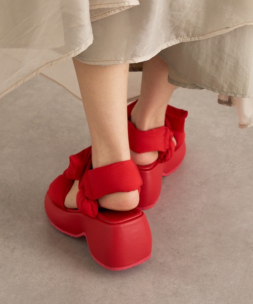 ALM.】SUPUMANTE WEDGE SANDALS（サンダル）｜ALM.（アルム）の