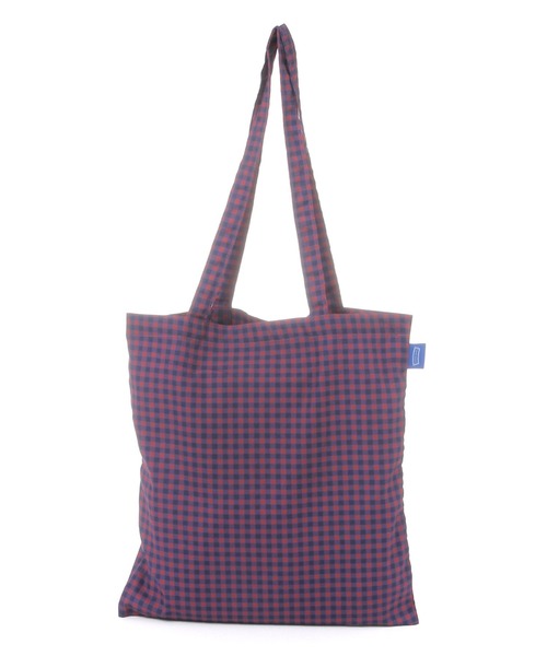 Fishs Eddy(フィッシュエディ)の「【Fishs Eddy(フィッシュエディ)】チェックトート(トートバッグ・レディース・ブルー/オレンジ/ピンク/グリーン/ブラウン/セージグリーン/スカイブルー・FREE)」の9枚目の写真