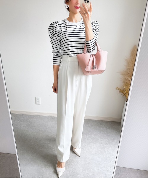 セール】【ZOZO限定】パワーショルダーカットプルオーバー（Tシャツ