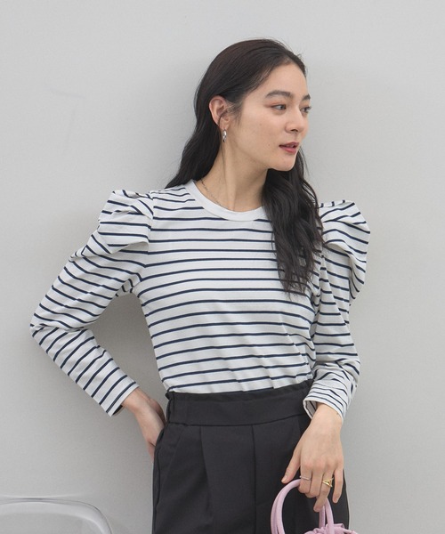 セール】【ZOZO限定】パワーショルダーカットプルオーバー（Tシャツ