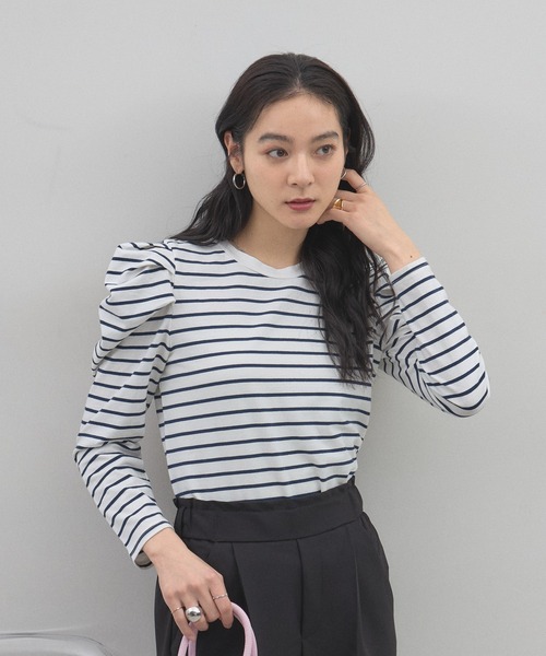 ZOZO限定】パワーショルダーカットプルオーバー（Tシャツ/カットソー