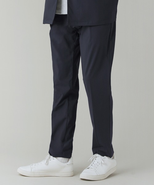 LIL VENDARS（リルヴェンダース）の「Buyer's Select/接触冷感・吸汗速乾ナイロンニットスリムテーパードパンツ（その他パンツ・メンズ・ブラック/チャコール/ネイビー・S/M/L/LL）」の3枚目の写真
