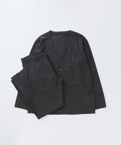 LIL VENDARS（リルヴェンダース）の「Buyer's Select/接触冷感・吸汗速乾ナイロンニットスリムテーパードパンツ（その他パンツ・メンズ・ブラック/チャコール/ネイビー・S/M/L/LL）」の11枚目の写真
