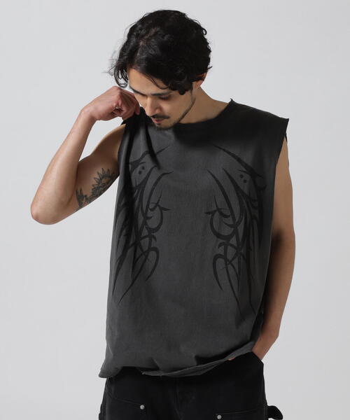 FR(13)NDS(フレンズ)の「FR(13)NDS /フレンズ/Graphic NS(タンクトップ・メンズ・ベージュ/ブラック・F)」の10枚目の写真