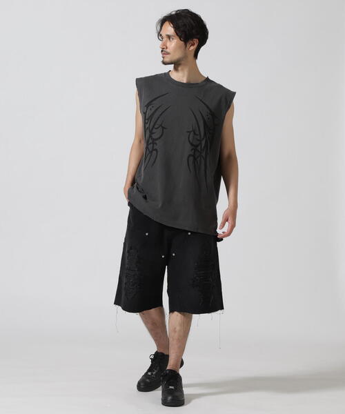 FR(13)NDS(フレンズ)の「FR(13)NDS /フレンズ/Graphic NS(タンクトップ・メンズ・ベージュ/ブラック・F)」の11枚目の写真